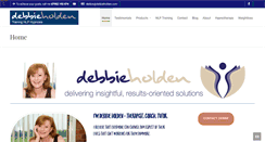 Desktop Screenshot of debbieholden.com